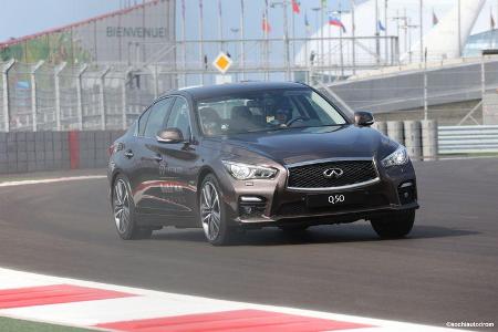 Sebastian Vettel - Sochi-Showrun - Infiniti Q50 - 2014