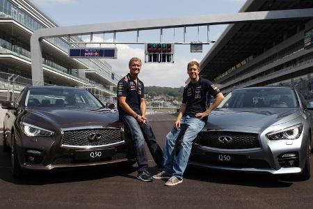 Sebastian Vettel - Sochi-Showrun - Infiniti Q50 - 2014