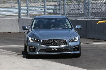 Sebastian Vettel - Sochi-Showrun - Infiniti Q50 - 2014