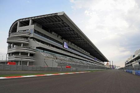 Formel 1-Strecke Sochi - GP Russland 2014