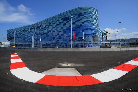 Formel 1-Strecke Sochi - GP Russland 2014