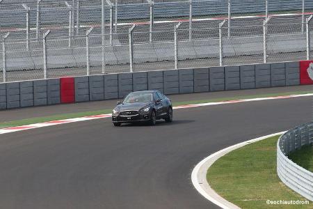 Sebastian Vettel - Sochi-Showrun - Infiniti Q50 - 2014