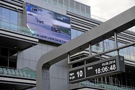 Formel 1-Strecke Sochi - GP Russland 2014