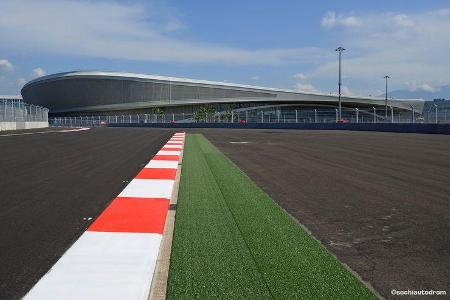 Formel 1-Strecke Sochi - GP Russland 2014
