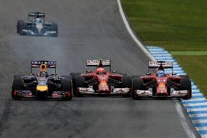 Vettel, Räikkönen & Alonso - GP Deutschland 2014