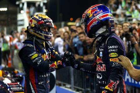 Sebastian Vettel - Mark Webber - Formel 1 - GP Abu Dhabi - 03. November 2013