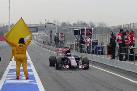 Max Verstappen - Toro Rosso - Formel 1-Test - Barcelona - 21. Februar 2015