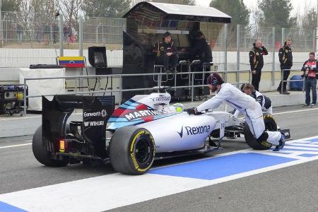 Felipe Massa - Williams - Formel 1-Test - Barcelona - 21. Februar 2015