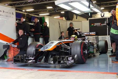 Pascal Wehrlein - Force India - Formel 1-Test - Barcelona - 21. Februar 2015