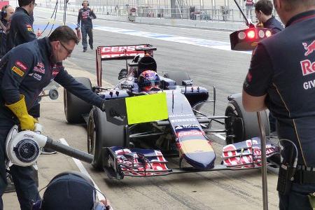 Max Verstappen - Toro Rosso - Formel 1-Test - Barcelona - 21. Februar 2015