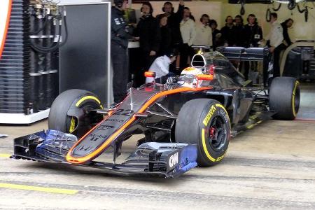 Jenson Button - McLaren - Formel 1-Test - Barcelona - 21. Februar 2015
