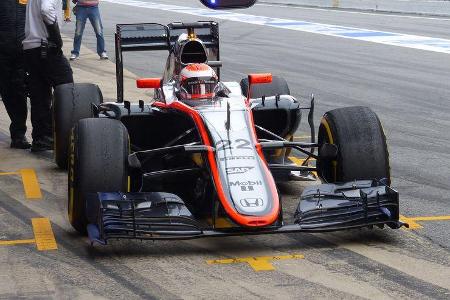 Jenson Button - McLaren - Formel 1-Test - Barcelona - 21. Februar 2015
