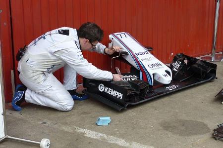 Williams - Formel 1-Test - Barcelona - 21. Februar 2015