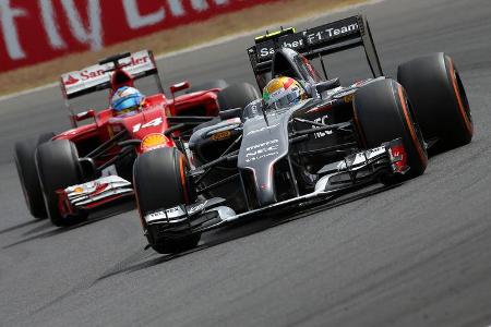 Esteban Gutierrez - GP England 2014