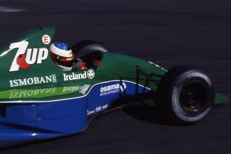 Michael Schumacher 1991 Spa GP Belgien Debüt