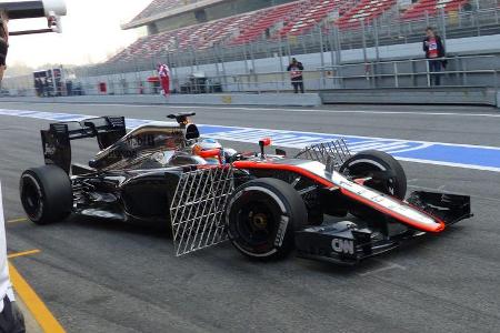 Fernando Alonso - McLaren - Formel 1-Test - Barcelona - 19. Februar 2015
