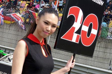 Formel 1 Girls - GP China 2014