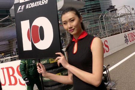 Formel 1 Girls - GP China 2014