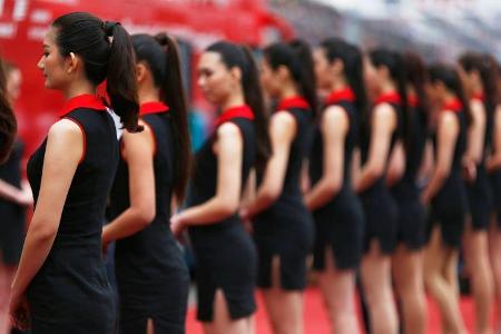 Formel 1 Girls - GP China 2014