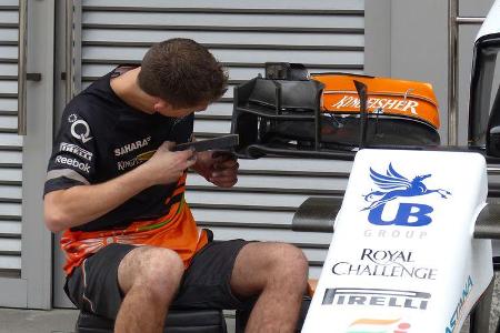 Force India - Formel 1 - GP China - Shanghai - 16. April 2014