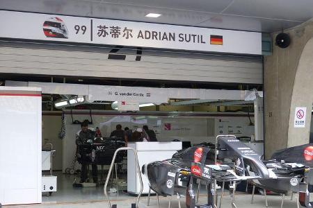 Sauber - Formel 1 - GP China - Shanghai - 16. April 2014