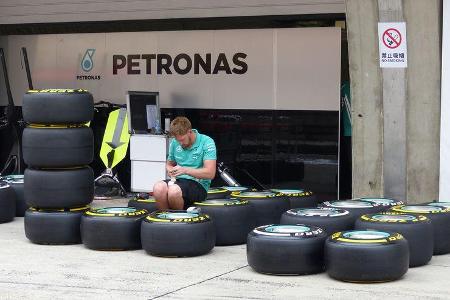 Mercedes - Formel 1 - GP China - Shanghai - 16. April 2014