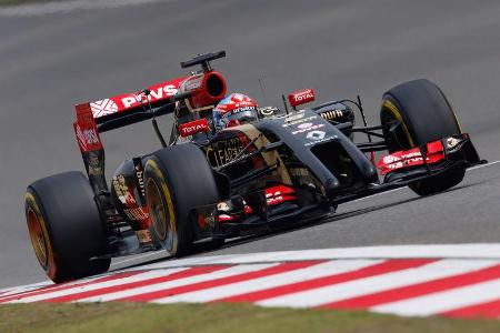 Romain Grosjean - GP China 2014
