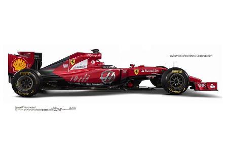 F1 Designs 2015 - Ferrari - Bruce Thomson