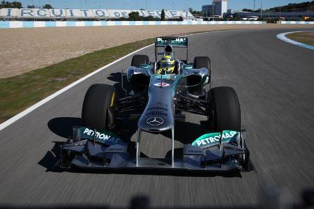 Mercedes AMG F1 W04 2013 Jerez