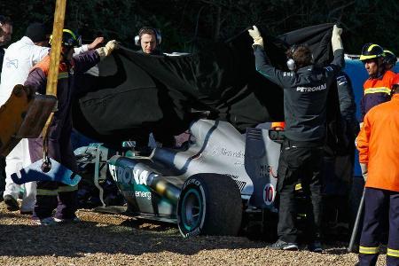 Mercedes AMG F1 W04 2013 Jerez