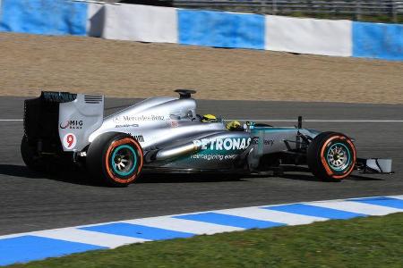 Mercedes AMG F1 W04 2013 Jerez