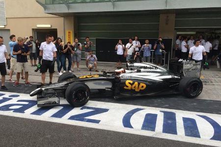 McLaren-Honda - Abu Dhabi 2014