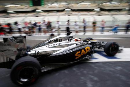 McLaren-Honda - Formel 1 Test - Abu Dhabi - 25. November 2014