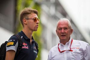 Daniil Kvyat & Helmut Marko