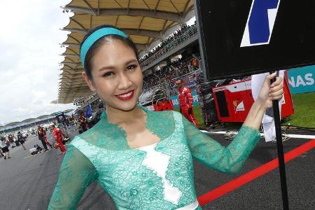 Grid Girls - Formel 1 - GP Malaysia 2017