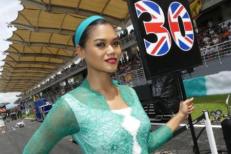 Grid Girls - Formel 1 - GP Malaysia 2017