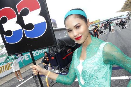 Grid Girls - Formel 1 - GP Malaysia 2017