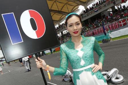 Grid Girls - Formel 1 - GP Malaysia 2017