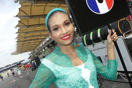 Grid Girls - Formel 1 - GP Malaysia 2017