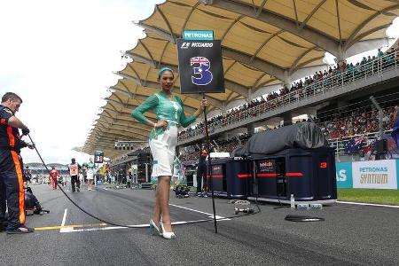 Grid Girls - Formel 1 - GP Malaysia 2017