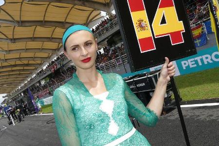 Grid Girls - Formel 1 - GP Malaysia 2017