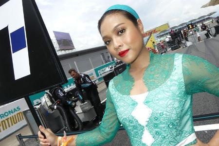 Grid Girls - Formel 1 - GP Malaysia 2017
