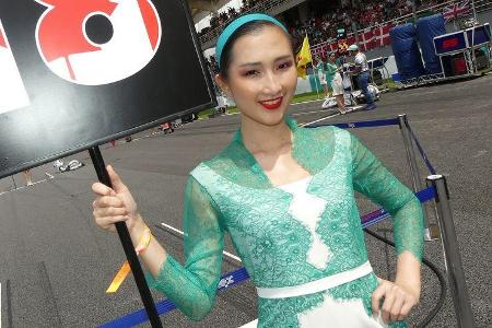 Grid Girls - Formel 1 - GP Malaysia 2017