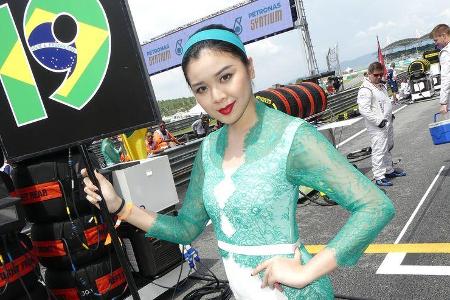 Grid Girls - Formel 1 - GP Malaysia 2017
