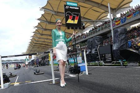 Grid Girls - Formel 1 - GP Malaysia 2017