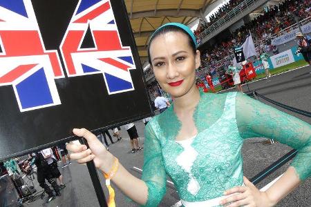 Grid Girls - Formel 1 - GP Malaysia 2017