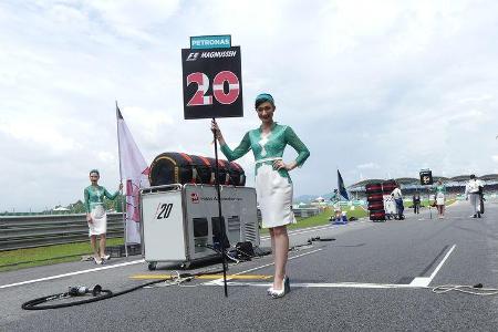 Grid Girls - Formel 1 - GP Malaysia 2017