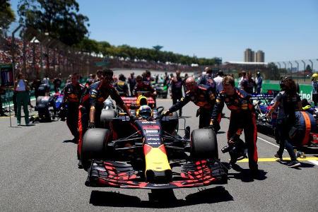 Daniel Ricciardo - Red Bull - Formel 1 - GP Brasilien - 12. November 2017