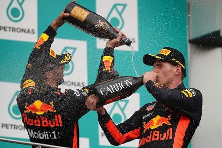 Daniel Ricciardo & Max Verstappen - GP Malaysia 2017