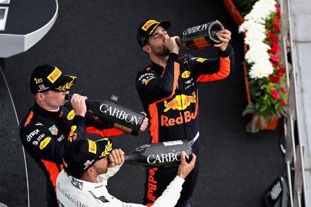 Podium - GP Malaysia 2017